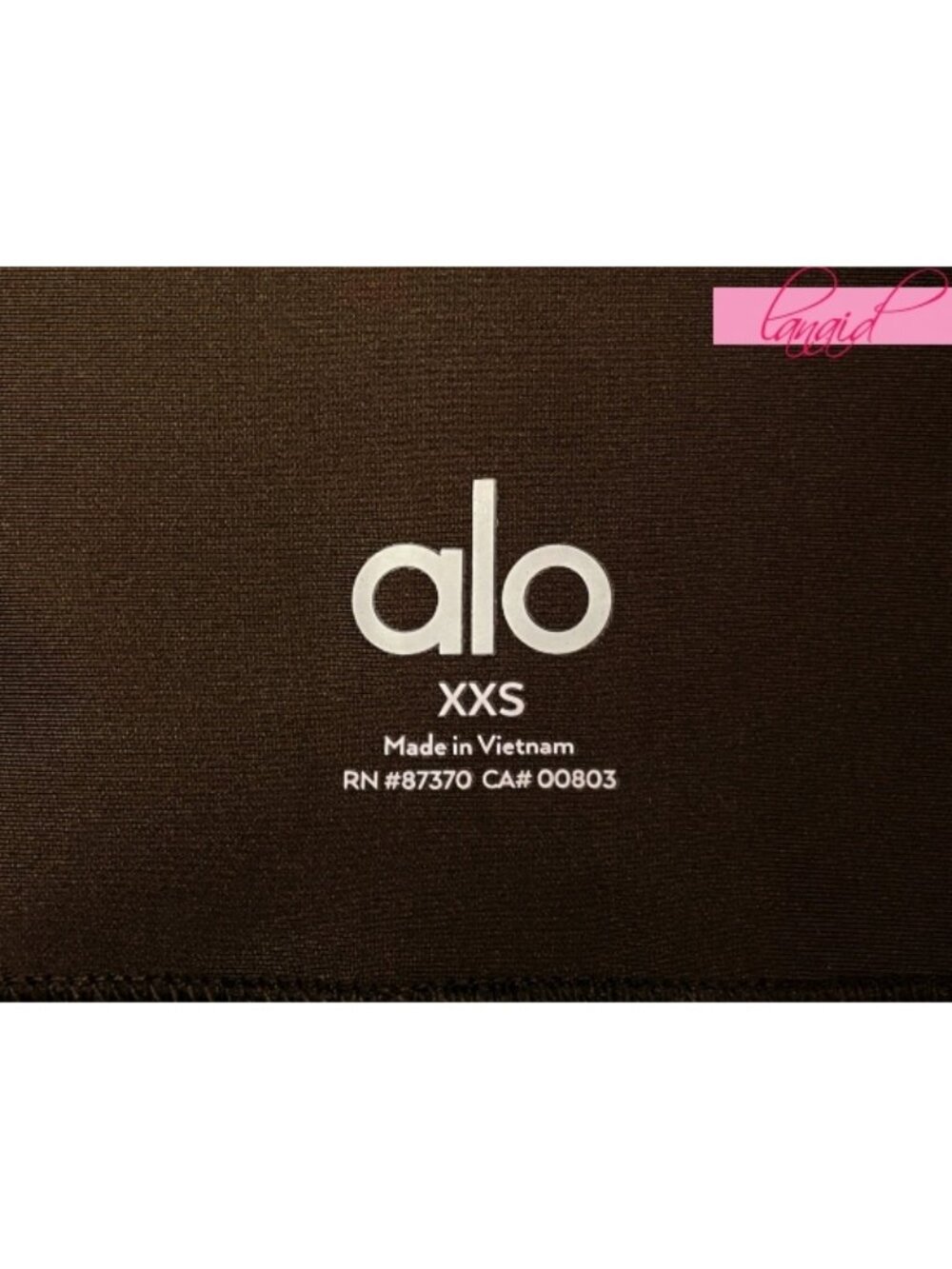 Alo 7/8 High-Waist Airlift Leggings Espresso Hi-Rise Waisted Skinny Tights Pants - Picture 10 of 11